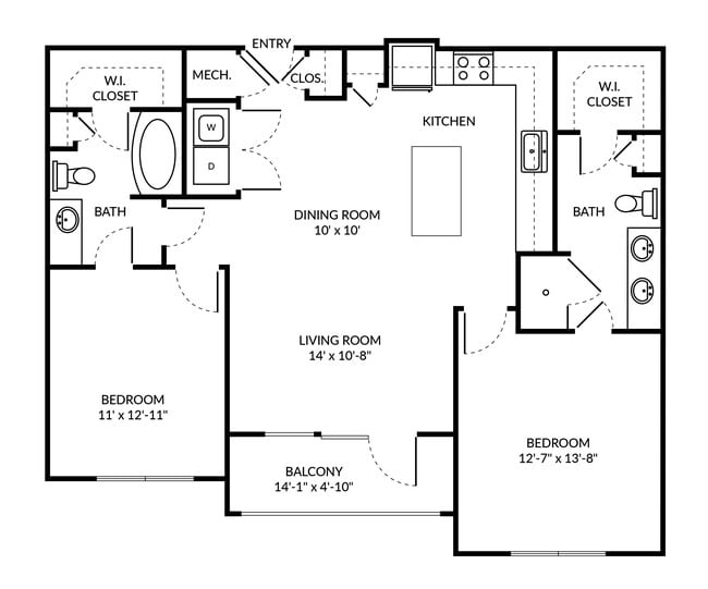 Floorplan - Echo Baytown