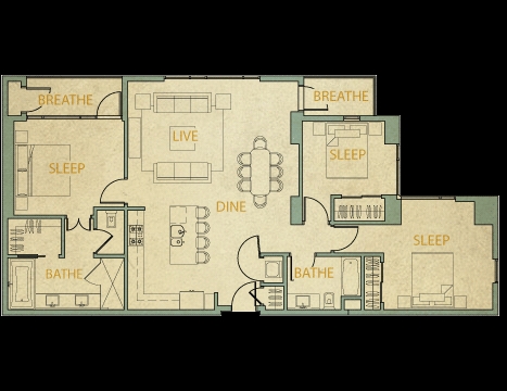 3BR/2BA - Barton Place