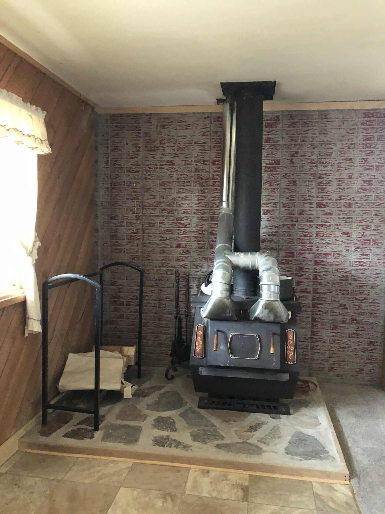 Basement Woodstove - 2115 Ridge Ranch Rd