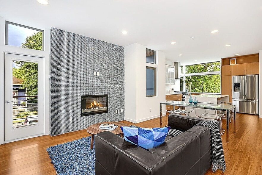 Open Space Living Area With Half Bath - 2118 E James St