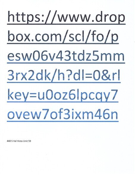 Web address to video - 440 S Val Vista Dr.