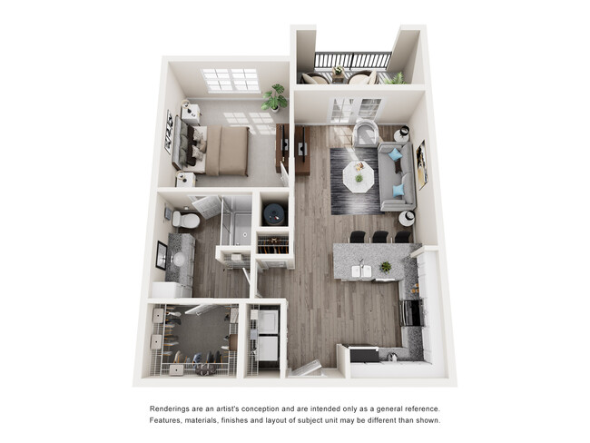 Floorplan - Water's Edge Apartments