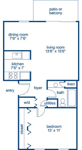 Floorplan - Merrick Place