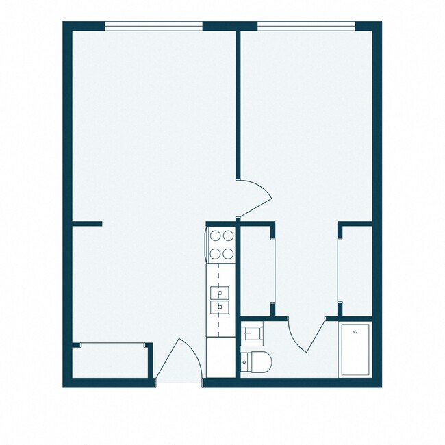 Floorplan - Amberwood Court Apartment Community