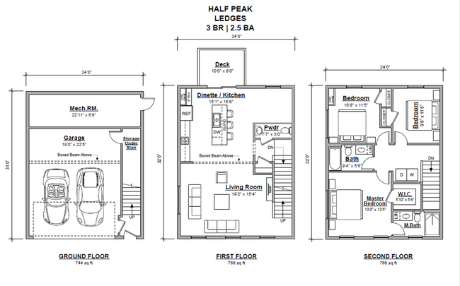 Floorplan - Half Peak Ledges