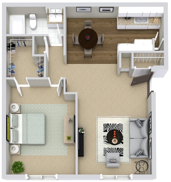 Floorplan - Chatsford Village Apartments