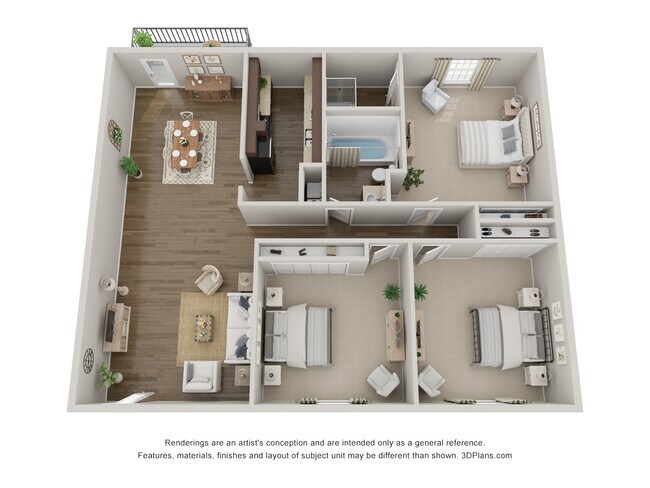 Floorplan - Residence at Riverside Row