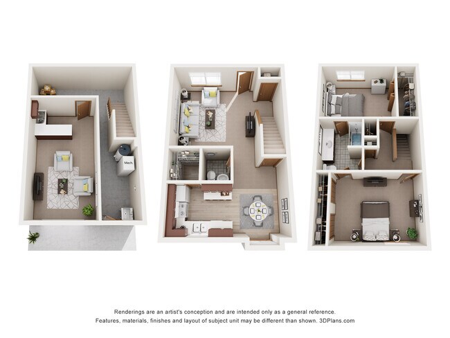 Floorplan - Briarwood Townhomes