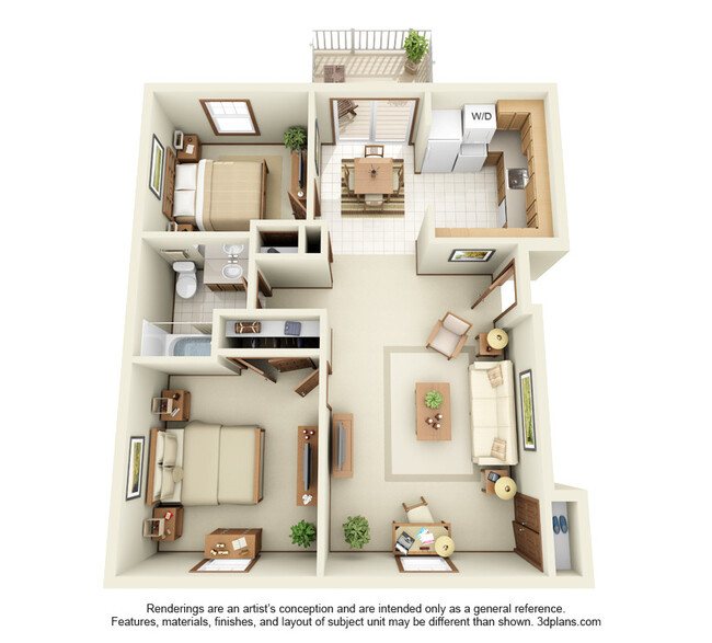 Floorplan - Graystone Apartments