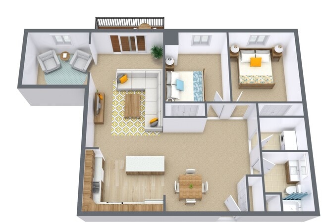 Floorplan - Sunwood Apartment Community