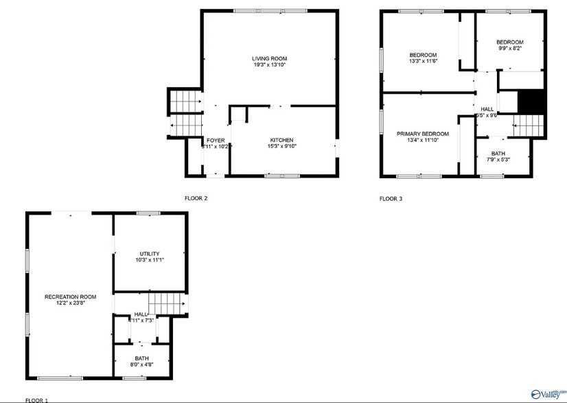Floor Plan - 4701 Raton Blvd NW