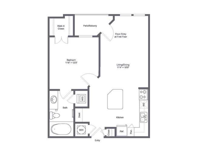 Floorplan - Park Central at Flower Mound