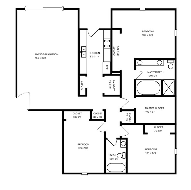 Floorplan - 2357-8 W School