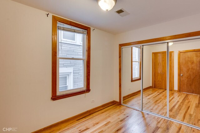 Bedroom 2 (first floor) with TWO closets 11x2 and 4x4 - 3030 N Elbridge Ave