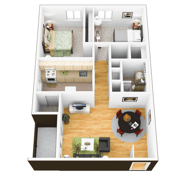 Floorplan - Washington Apartments