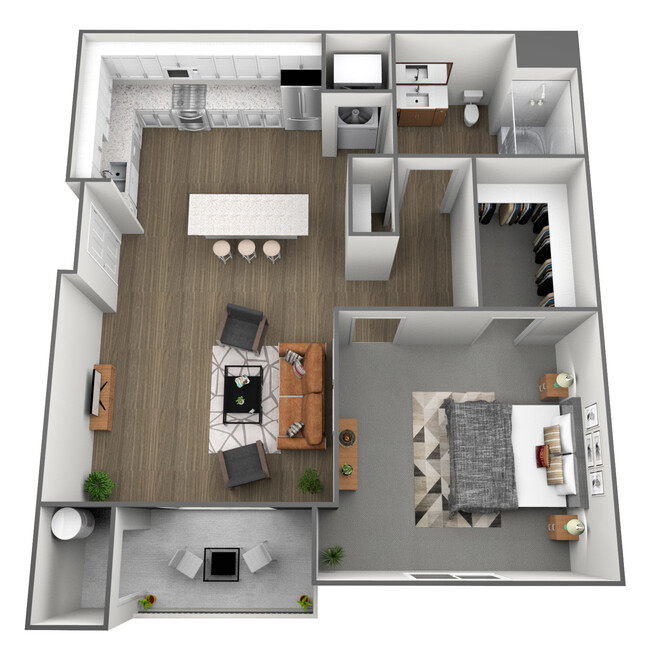 Floorplan - Parc Ridge Apartments