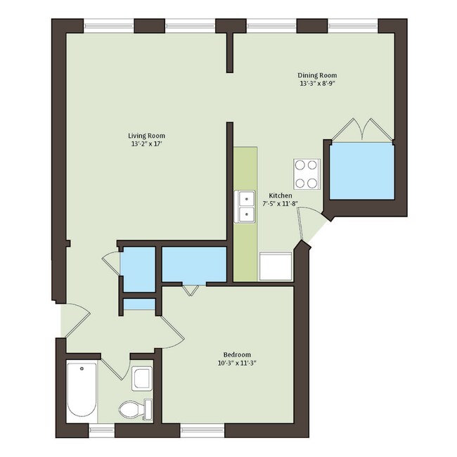 Interior Photo - 1101 E. Hyde Park Boulevard