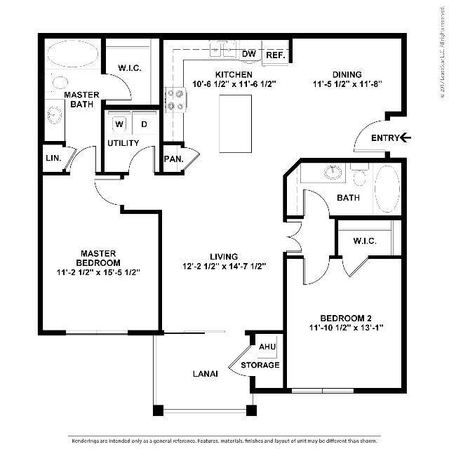 Floorplan - Lantower Cypress Creek