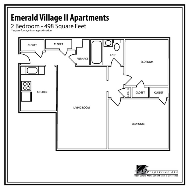 Floorplan - Emerald Village Apartments
