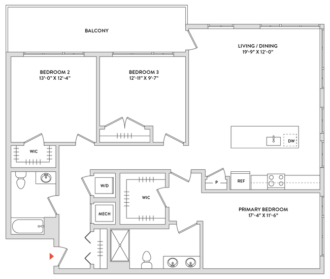 Floorplan - The Raye