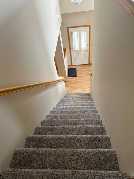 Stairs and front door - 15100 Dunwood Trl