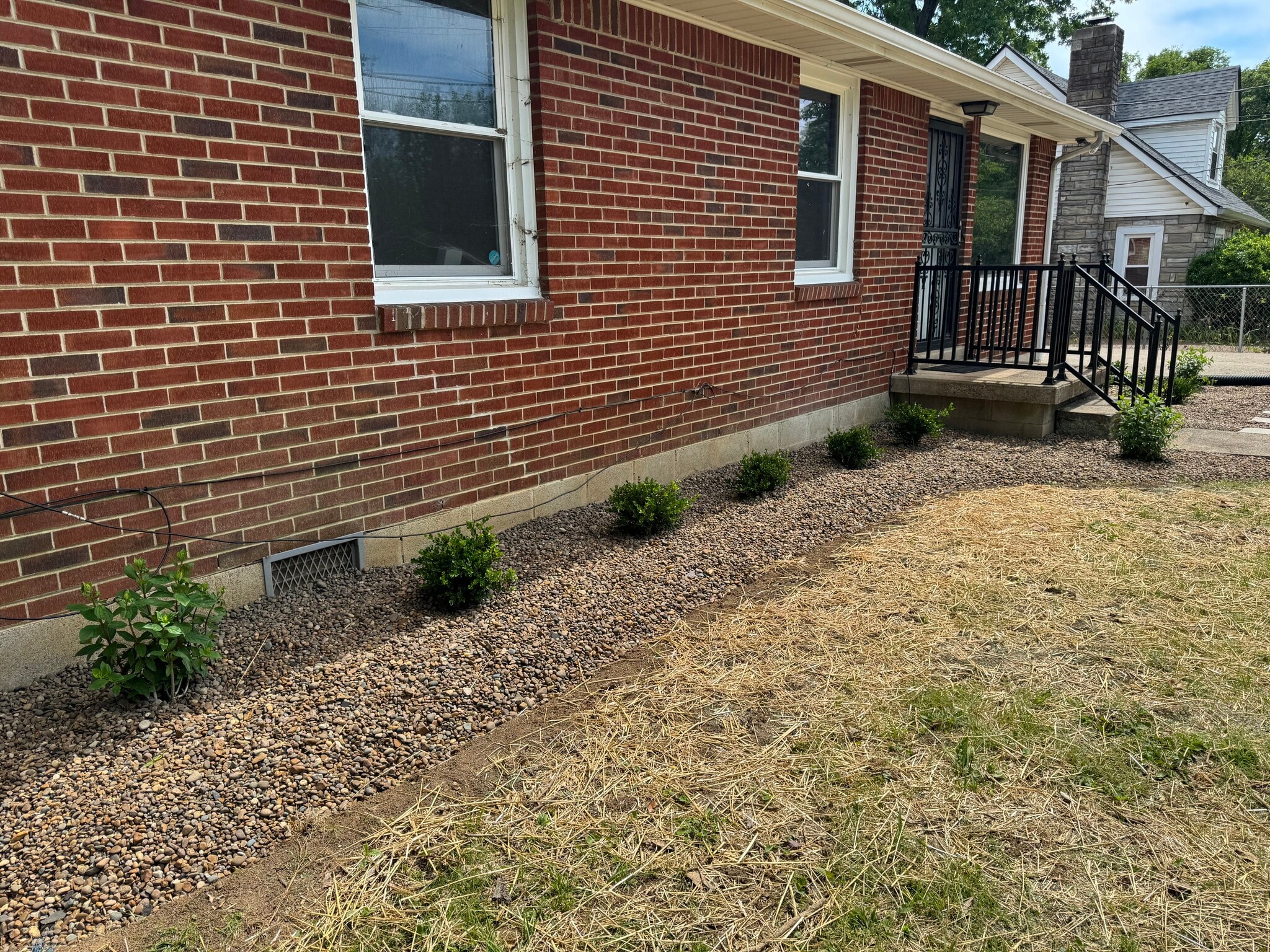 Exterior Pic With New Landscape - 1620 Ashton Ave