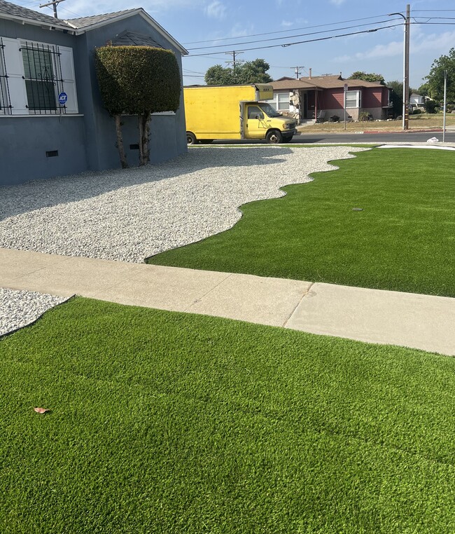 Newly added drought tolerant landscape - 900 E 118th Pl