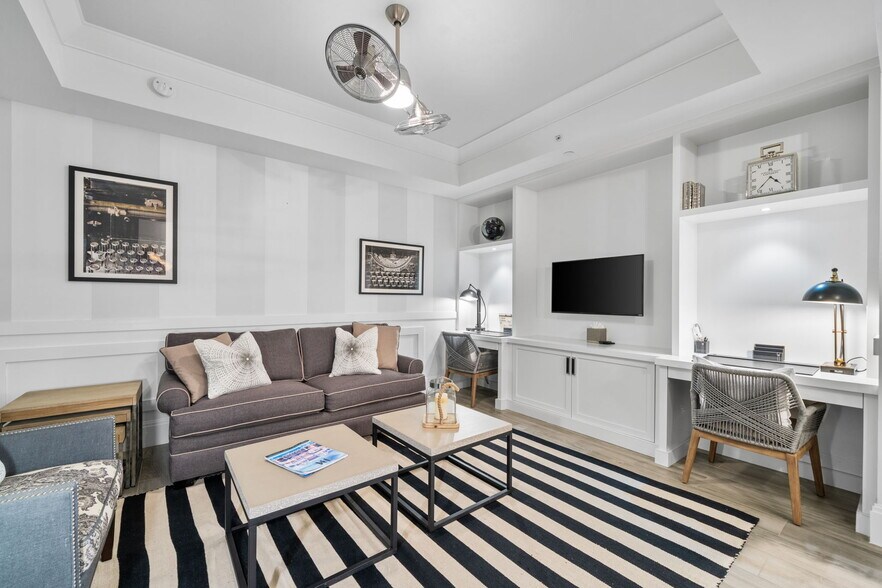 den with two lit work spaces - 1035 3rd Ave S