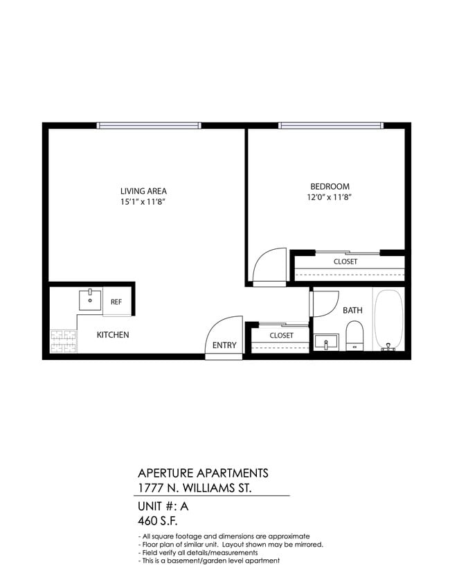 Floorplan - Aperture Apartments