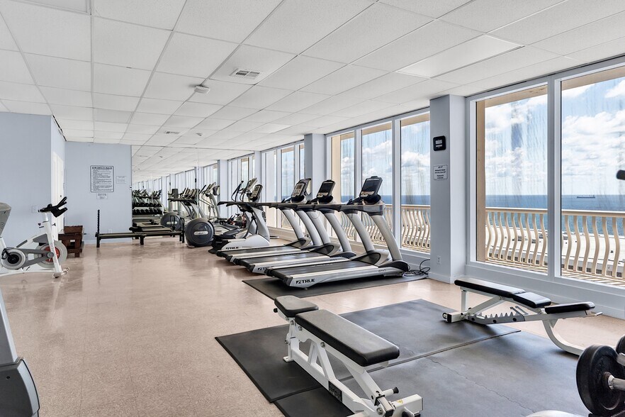 Fitness Center Overlooking the Ocean - 4020 Galt Ocean Dr