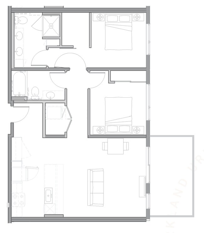 Floorplan - Uptown at Kirkland Urban