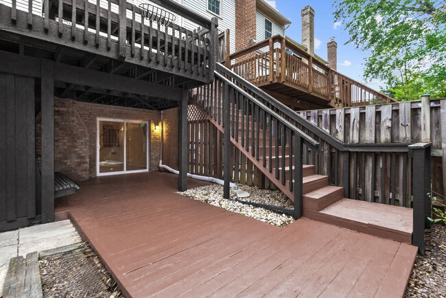 Deck exits from finished walkout Lower Level! - 7222 Swansong Way