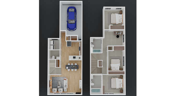Floorplan - Audra Townhomes