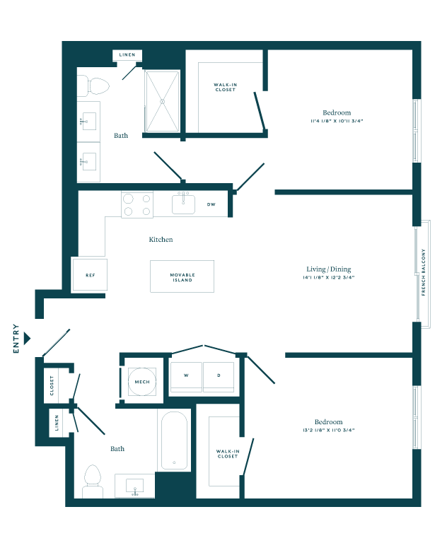 Floorplan - The Lockwood