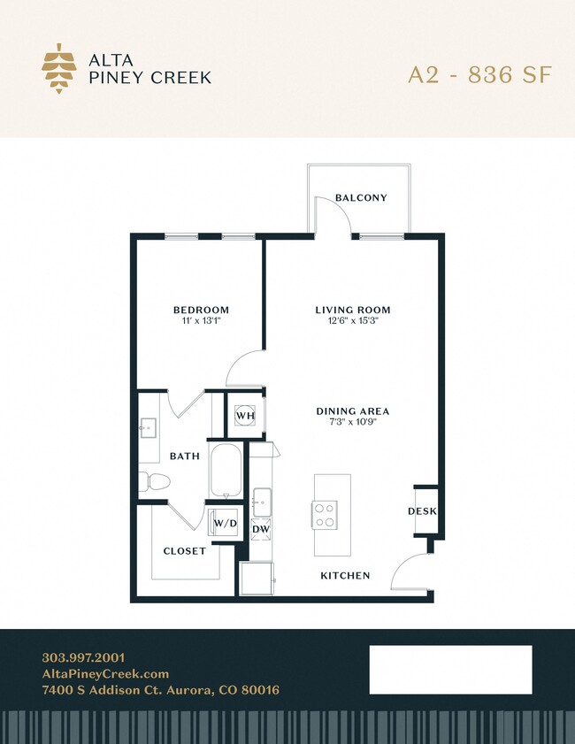 Floorplan - Alta Piney Creek