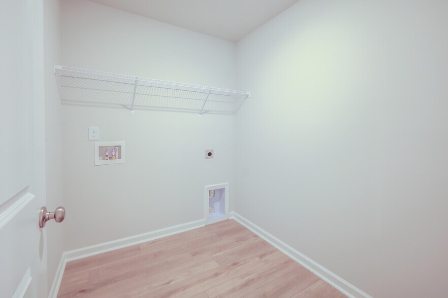 Laundry room with the washer/dryer hookup - 1510 Alvin Pond Dr