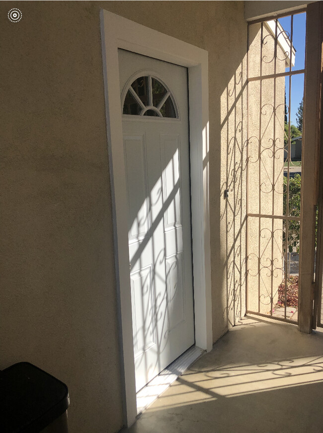 gate and door entrance - 18345 Ludlow St