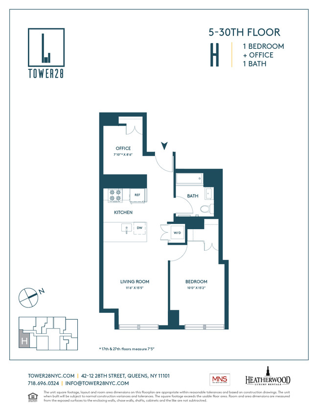 Floorplan - Tower 28