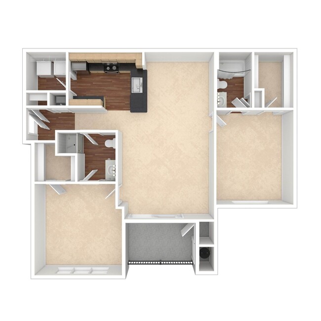 Floorplan - The Elms at Montjoy