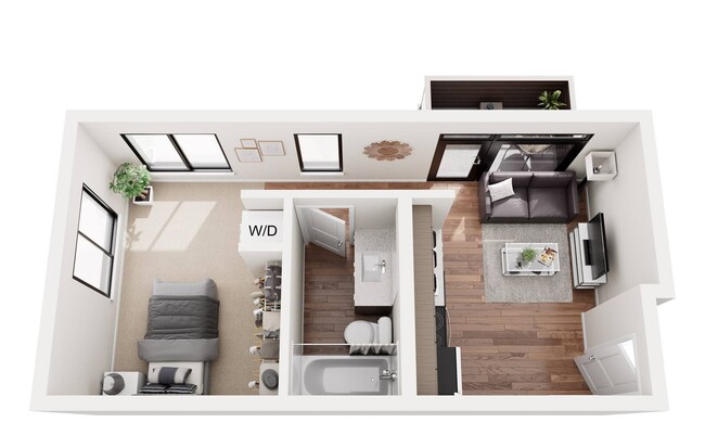 Floorplan - Edison Apartments