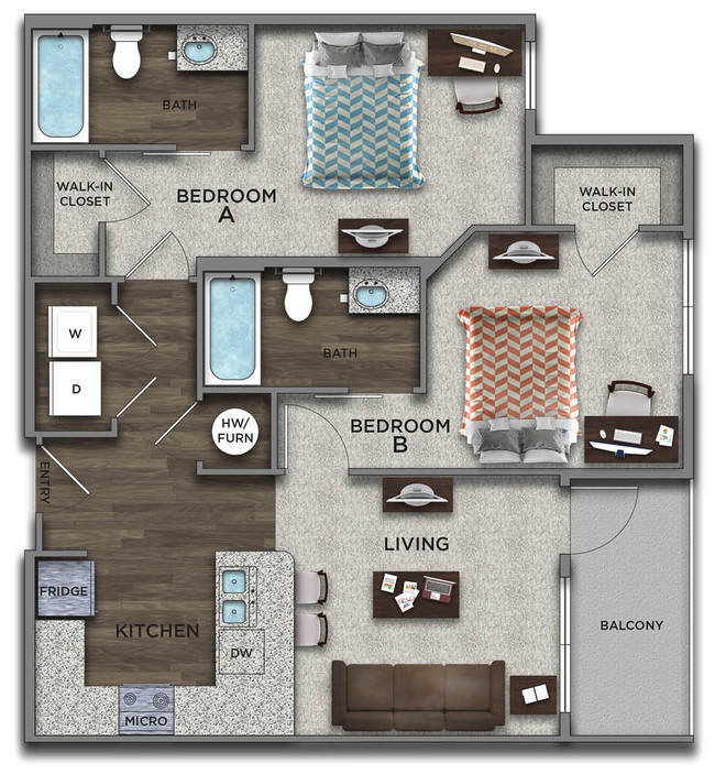 Floorplan - Statehouse Highline