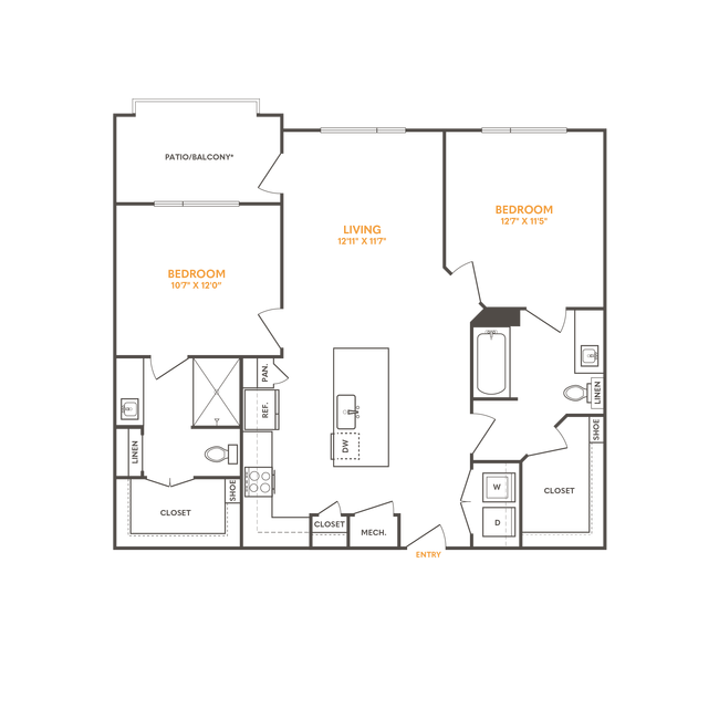 Floorplan - Citron at The Packing District