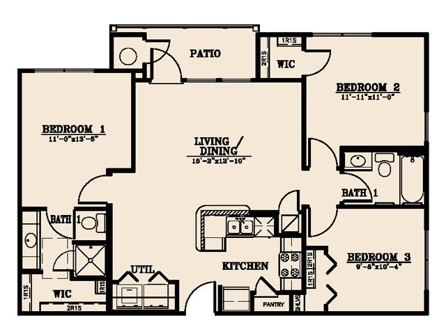 The Sabine - Villas on Sixth Apartment Homes