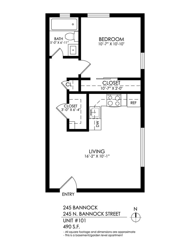 Floorplan - 245 Bannock