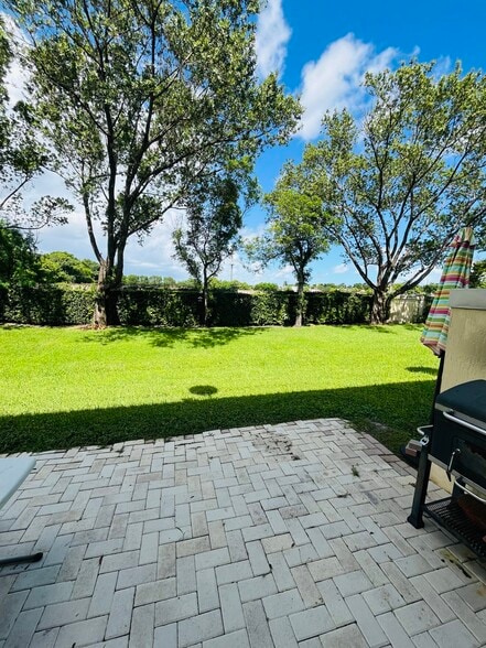 back yard - 3161 NW 33rd St