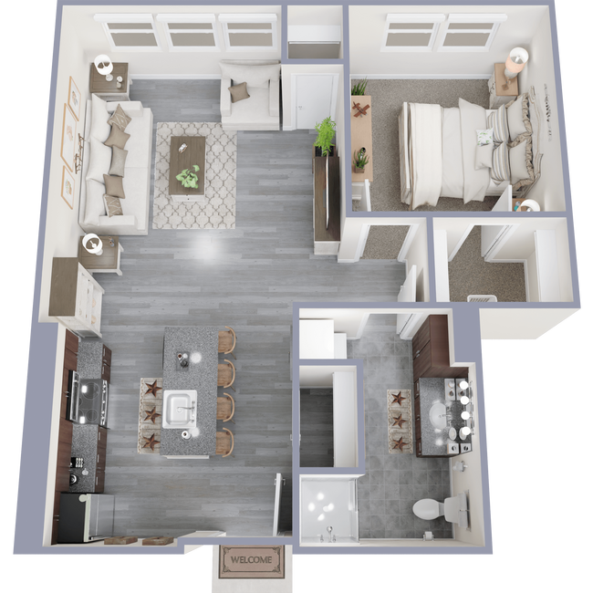 Floorplan - The L Apartments