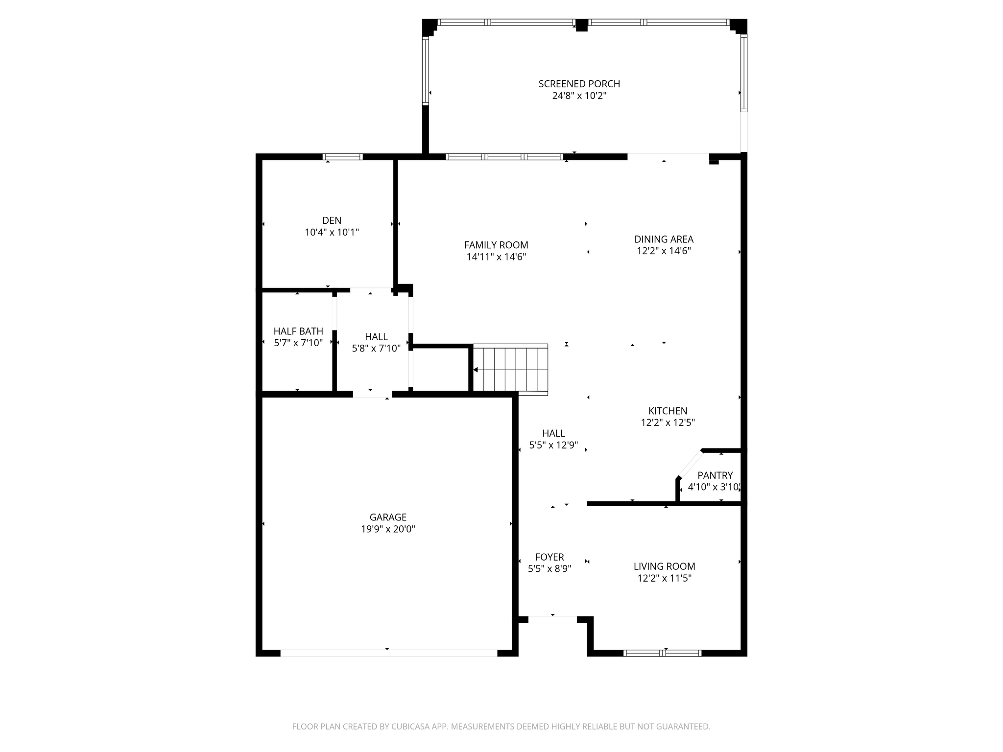 First floor - 5270 Brydon Woods Cir