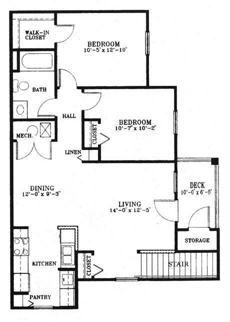 Floorplan - Falcon Woods Apartments