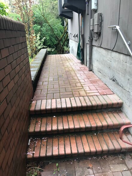 3 small sets of stairs towards entrance - 4312 37th Ave NE