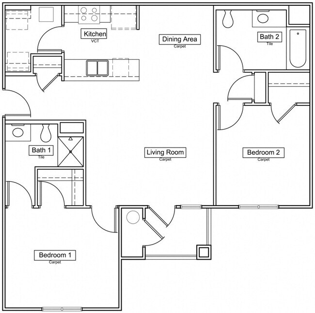 Floorplan - Nova North Apartments